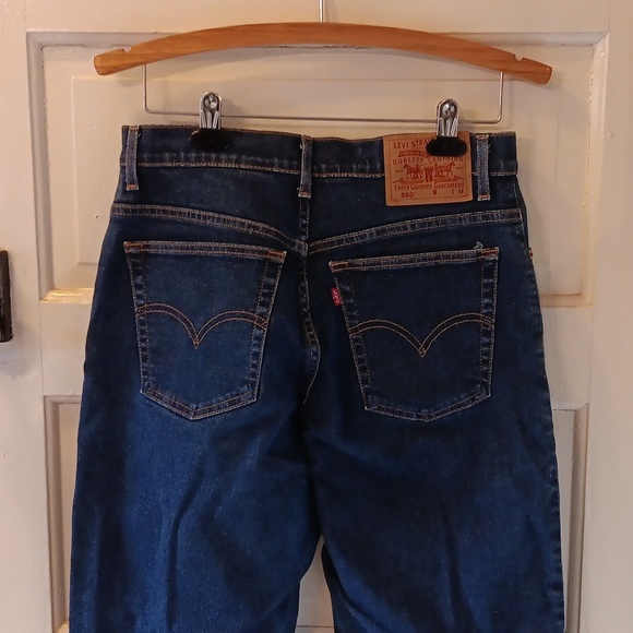 Vintage 1990s Levis 550 relaxes fit tapered leg 12 - Picture 3 of 5